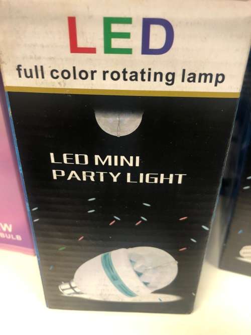 Full Colour Rotating Disco Lamp